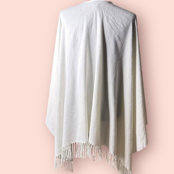 MIXIT Off White Soft Knit Wrap sz ONESIZE - Picture 11 of 14
